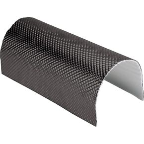 Design Engineering 50549 Black Floor & Tunnel Shield II 42" x 48" Adhesive Heat and Sound Insulation (14 sq ft)