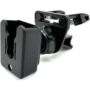 Universal Ham CB Radio Microphone Mic Hanger Holder Air Vent Mount for Motorola Anytone Baofeng Icom Kenwood Yaesu HT Microphone (MIC Mount)