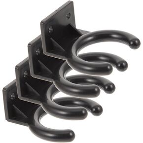 4pcs microphone hook hanger hooks for plastic hangers plastic hooks coat hanger hooks Microphone Clamp Microphone Wall Mount Holder radio mic holder Mic Holder for Home KTV Supply
