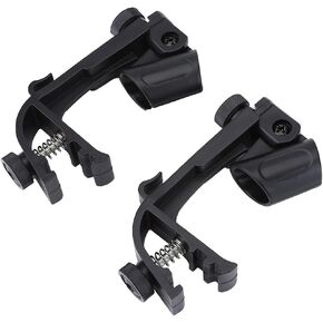 2Pcs Drum Mic Clip, Drum Microphone Clip Drum Mount Clips Drum Rim Clamp Drum Mic Clips Clip Para Tambor De Batería Drum Microphone Mount Drum Mic Clip Drum Mic Clip 2 Pcs Clips On Drum Mount
