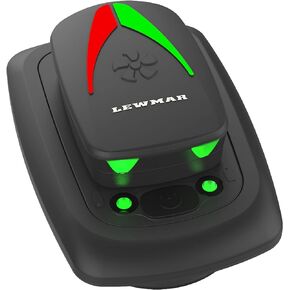 Lewmar Gen 2 Single Boat Thruster Control Pad, Ergonomic, Tactile, Membrane Switch Panel, Multi-function LED Indicators, 12-24 Dual Voltage Supply