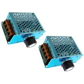 2 قطعة التيار المتناوب 0-220 فولت 4000 واط SCR منظم الجهد الإلكتروني محافظ باهتة ترموستات سرعة المحرك المراقب المالي in Kuwait