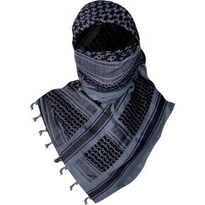 Soft Shemagh Scarf 100% Cotton Neck Wrap Tactical Desert Arab Scarfs for Men and Women Arafat Keffiyeh