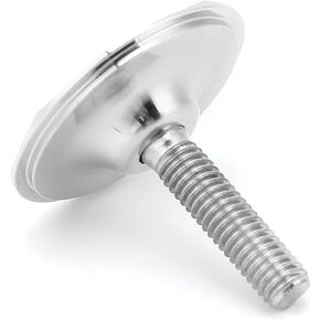 VGEBY Headset Top Cap, Aluminum Alloy Bike Headset Stem Top Cap with Bolt for MTB Mountain Road Bike(Silver)