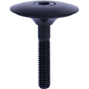 Bike Headset Titanium Top Cap 1-1/8" with Ti Bolt M6 x 35mm