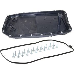 Bapmic Automatic Transmission Oil Pan with Filter & Gasket & Screw Kit Compatible with BMW E70 E90 320i 335i 530i 528i 750i 750Li 760Li X5 6HP26 24152333903