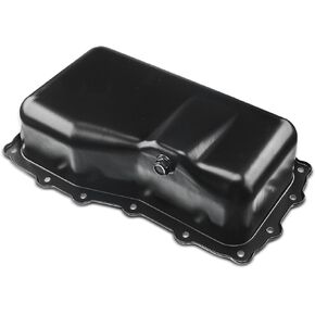 A-Premium Engine Oil Pan Sump with Drain Plug Compatible with Dodge Grand Caravan & Chrysler Town & Country, 2008 2009 2010, 3.8L, Replaces 4892386AA