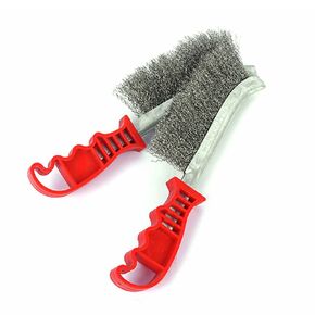 Wire Scratch Brushes BLLNDX 2PCS Stainless Steel Wire Brush for Automotive, Cleaning Welding Slag and Rust