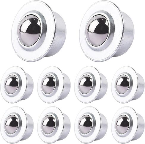 10 قطع من عجلات نقل الكرة الدوارة، عجلة عالمية لناقل الطاولة، ناقل الحركة، الأثاث، الكرسي المتحرك in Kuwait