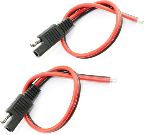 DGZZI 1PC 14AWG SAE Extension Cord SAE to SAE Extension Cable Quick Disconnect Wire Harness SAE Connector 100cm in Saudi Arabia