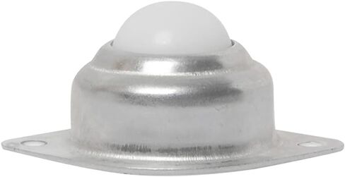 Xiaokeis 10 PCS Ball Caster Roller, Roller Ball Transfer Bearings, Small Appliance Wheels with 360 Degree Rotation, Furniture Transfers Wheels for Toolboxes, Mobile workstations(Silver+White) in Saudi Arabia