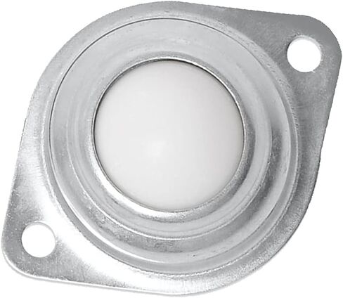 Xiaokeis 10 PCS Ball Caster Roller, Roller Ball Transfer Bearings, Small Appliance Wheels with 360 Degree Rotation, Furniture Transfers Wheels for Toolboxes, Mobile workstations(Silver+White) in Saudi Arabia