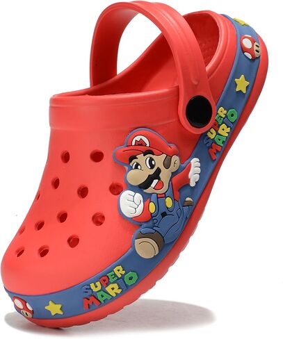 أحذية للأولاد قباقيب لطيفة للحديقة، صنادل كرتونية للأطفال الصغار، شباشب للشاطئ سهلة الارتداء وخفيفة الوزن، أحذية مياه للاستحمام in Kuwait