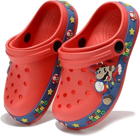 أحذية للأولاد قباقيب لطيفة للحديقة، صنادل كرتونية للأطفال الصغار، شباشب للشاطئ سهلة الارتداء وخفيفة الوزن، أحذية مياه للاستحمام in Kuwait