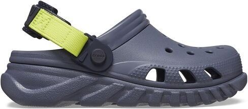 Crocs Unisex-Child Duet Max Ii Clog, Storm, 4 Big Kid in Saudi Arabia