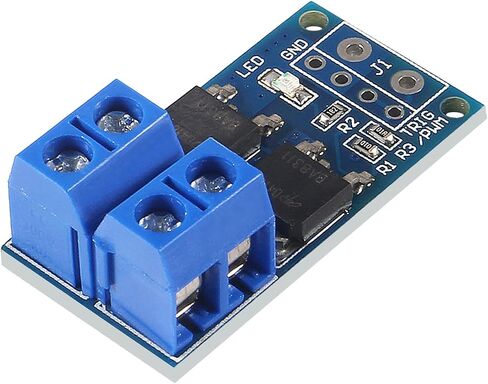 10PCS DC 5V-36V 15A (Max 30A) 400W Dual High-Power MOS Transistor Driving Controller Module, MELIFE FET Trigger Switch Drive Board 0-20KHz PWM Electronic Switch Control Board Speed Control in Saudi Arabia