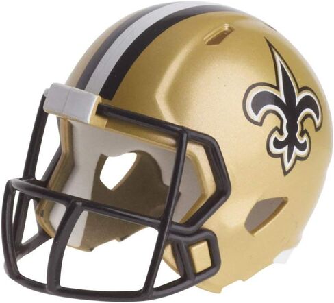 Riddell NFL New Orleans Saints Helmet Pocket ProHelmet Pocket Pro Speed Style, Team Colors, One Size in Saudi Arabia