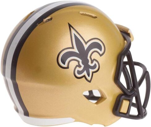Riddell NFL New Orleans Saints Helmet Pocket ProHelmet Pocket Pro Speed Style, Team Colors, One Size in Saudi Arabia