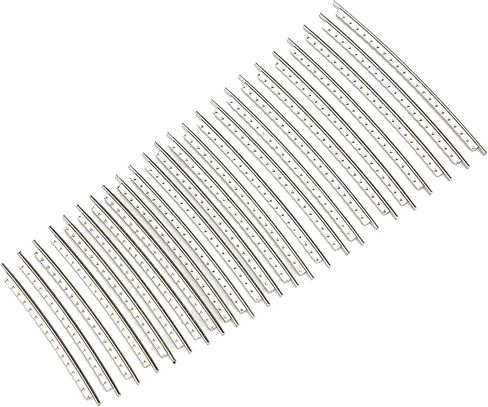 Guitar Frets Wire, Stainless Steel Fretwire Set for Electric Guitar Bass Guitar Fingerboard (2.7mm Width 22 Frets) in Saudi Arabia