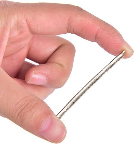 Guitar Frets Wire, Stainless Steel Fretwire Set for Electric Guitar Bass Guitar Fingerboard (2.7mm Width 22 Frets) in Saudi Arabia