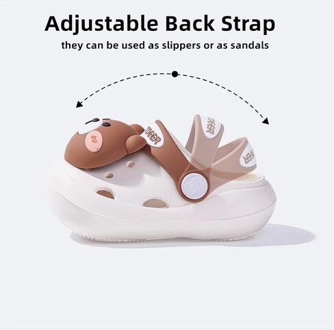 NW Kids قباقيب لطيفة أحذية الحديقة للأطفال الصغار الأولاد والبنات شباشب ناعمة من مادة إي في إيه مضادة للانزلاق للاستخدام الداخلي والخارجي مقاومة للماء للأطفال وصنادل حمام السباحة والشاطئ in Kuwait