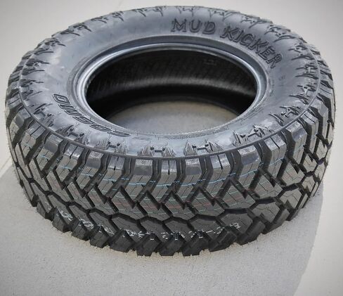 Cosmo Mud Kicker M/T Mud Off-Road Light Truck Radial Tire-35X12.50R17LT 35X12.50X17 35X12.50-17 121Q نطاق التحميل E LRE 10 طبقات BSW جدار جانبي أسود in Kuwait
