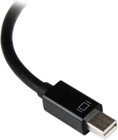 StarTech.com Mini DisplayPort to VGA Adapter - Active Mini DP to VGA Converter - 1080p Video - mDP or Thunderbolt 1/2 Mac/PC to VGA Monitor/Projector/Display - mDP 1.2 to VGA Dongle - Black (MDP2VGA2) in Saudi Arabia