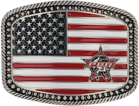 حزام Montana Silversmiths للجنسين من PBR American Pride بإبزيم متعدد مقاس واحد in Kuwait