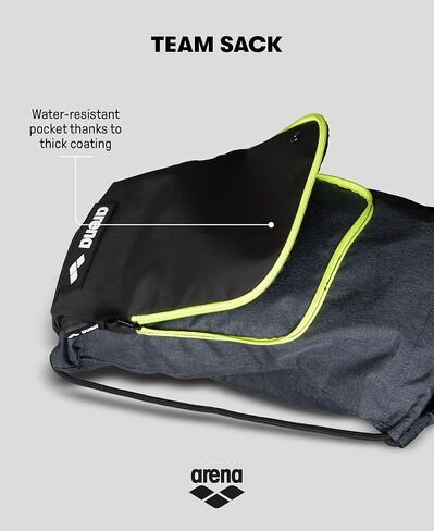 ARENA Unisex Adult Pool Team Allover Gym Sack with Front Pocket Swim Gear Drawstring Bag Equipment Backpack Tote Sack Pack, Starfish in Saudi Arabia