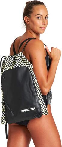 ARENA Unisex Adult Pool Team Allover Gym Sack with Front Pocket Swim Gear Drawstring Bag Equipment Backpack Tote Sack Pack, Starfish in Saudi Arabia