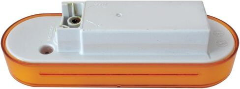 GG Grand General 76526 مصباح LED بيضاوي 4 بوصة بيضاوي 24 لؤلؤة مع عدسة شفافة، كهرماني/شفاف in Kuwait