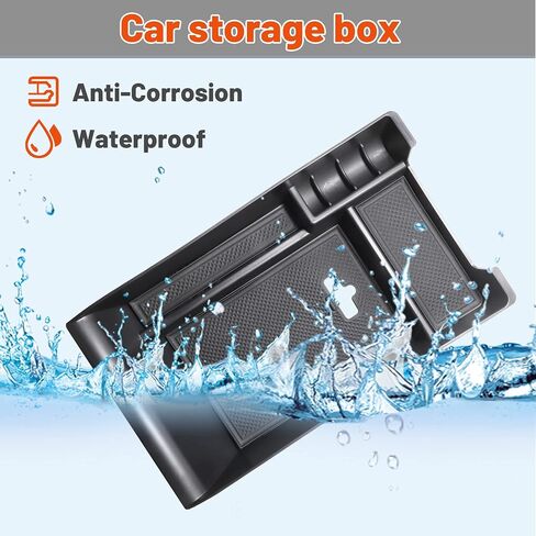 RED WOLF Center Console Organizer Tray Armrest Container Storage Box Glove Pallet Replacement For 2014-2017 BMW X5 F15 F16, X6 2019 AT Only in Saudi Arabia