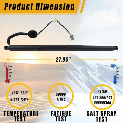 Boine Liftgate Power Lift Support دعامة الصدمات متوافقة مع 2015-2020 Chevy Tahoe، Suburban، GMC Yukon، Cadillac Escalade يستبدل 84306929 23408748 (يسار ويمين) in Saudi Arabia