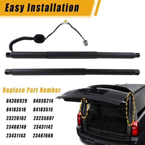 Boine Liftgate Power Lift Support دعامة الصدمات متوافقة مع 2015-2020 Chevy Tahoe، Suburban، GMC Yukon، Cadillac Escalade يستبدل 84306929 23408748 (يسار ويمين) in Saudi Arabia