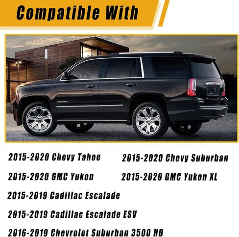 Boine Liftgate Power Lift Support دعامة الصدمات متوافقة مع 2015-2020 Chevy Tahoe، Suburban، GMC Yukon، Cadillac Escalade يستبدل 84306929 23408748 (يسار ويمين) in Saudi Arabia
