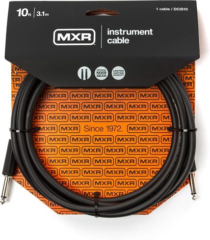 Jim Dunlop Instrument Cable, Black, 10' (DCIS10) in Saudi Arabia