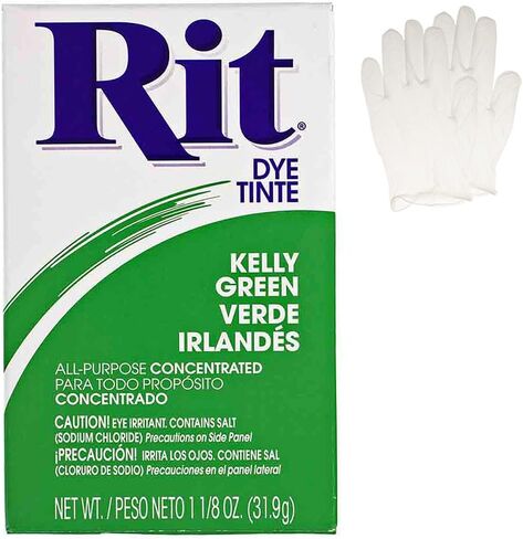 All Purpose Concentrated Rit Dye Powder with Plastic Gloves for Clothing, Décor, and Crafts – Color Remover (1 Pack) in Saudi Arabia