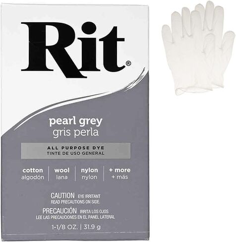 All Purpose Concentrated Rit Dye Powder with Plastic Gloves for Clothing, Décor, and Crafts – Color Remover (1 Pack) in Saudi Arabia