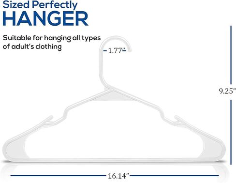 Utopia Home Clothes Hangers 30 Pack - Plastic Hangers Space Saving - Durable Coat Hanger with Shoulder Grooves (Aqua) in Saudi Arabia