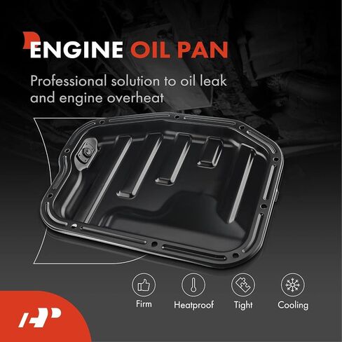 A-Premium Lower Engine Oil Pan Sump with Drain Plug & Gasket Compatible with Nissan Altima 2002-2006 2.5L, Sentra 2002-2006 2.5L in Saudi Arabia