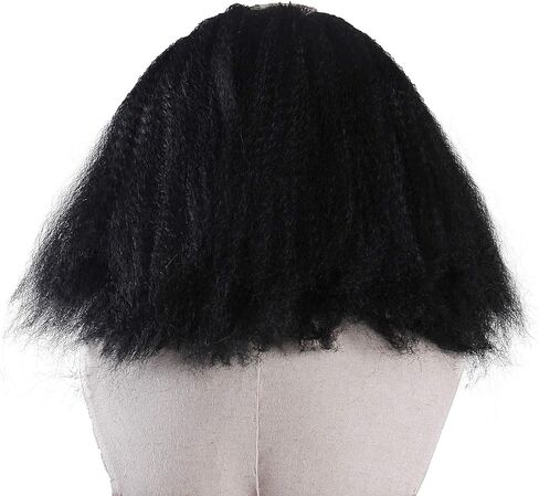 Adults Creepy Clown Face Mask Scary Joker Masks for Halloween（Black） in Saudi Arabia