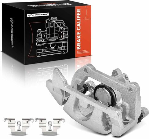 A-Premium Disc Brake Caliper Assembly with Bracket Compatible with Audi A4 / Q5 / A4 Quattro 2009-2012, A5 2010-2012, A5 Quattro 2008-2010/2011 2.0L only / 2012 - Rear Right Passenger Side in Saudi Arabia
