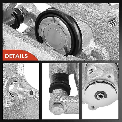 A-Premium Disc Brake Caliper Assembly with Bracket Compatible with Audi A4 / Q5 / A4 Quattro 2009-2012, A5 2010-2012, A5 Quattro 2008-2010/2011 2.0L only / 2012 - Rear Right Passenger Side in Saudi Arabia