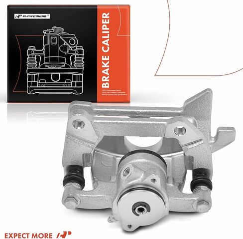 A-Premium Disc Brake Caliper Assembly with Bracket Compatible with Audi A4 / Q5 / A4 Quattro 2009-2012, A5 2010-2012, A5 Quattro 2008-2010/2011 2.0L only / 2012 - Rear Right Passenger Side in Saudi Arabia