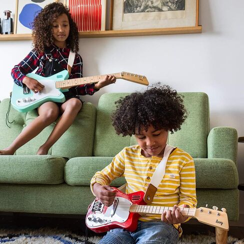 Loog Pro VI Electric kids real guitar for Beginners Ages 9+ Learning app & lessons included in Saudi Arabia