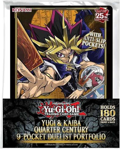 Yu-Gi-Oh!: 9 Pocket Portfolio: Yugi and Kaiba Quarter Century in Saudi Arabia