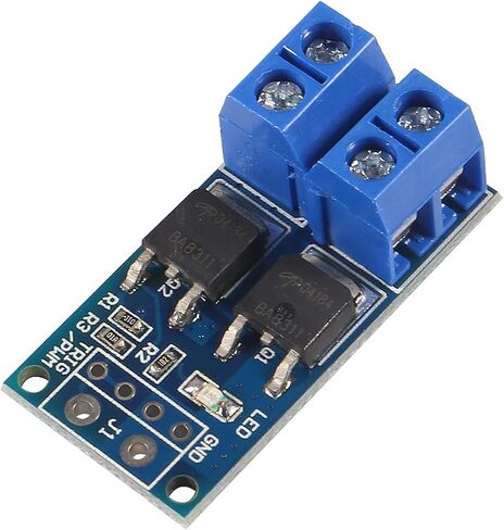 10pcs DC 5V-36V 15A 400W Dual High Power MOS Transistor Driving Module FET Trigger Switch Drive Board 0-20KHz PWM Motor Speed Controller in Saudi Arabia