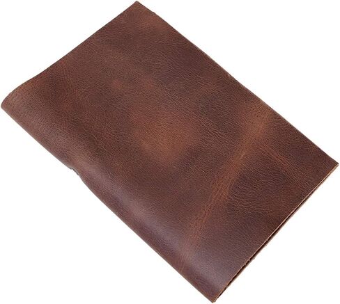 Hide & Drink, Bifold Check Presenter with Pen Slot for Restaurant & Cafe Accessories, Western Bill Holder, Full Grain Leather, Handmade Waiter and Waitress Accessory, Bourbon Brown in Saudi Arabia