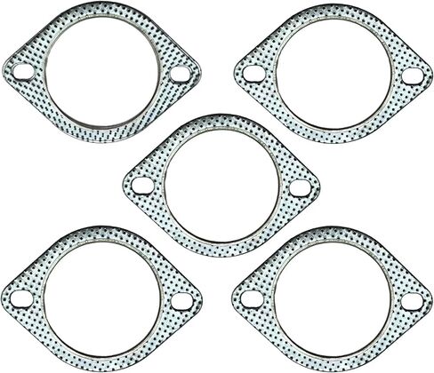 3 Inch Exhaust Gasket 2 Bolt for 3 Inch Muffler Flange Manifold 120-07610-0002 High Temperature 5 Pcs ，Exhaust Gasket 3 Inch in Saudi Arabia