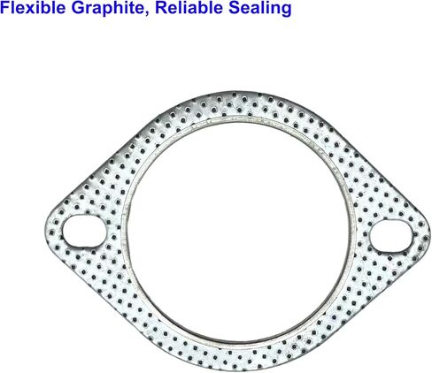 3 Inch Exhaust Gasket 2 Bolt for 3 Inch Muffler Flange Manifold 120-07610-0002 High Temperature 5 Pcs ，Exhaust Gasket 3 Inch in Saudi Arabia